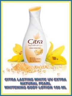 Citra Lasting White UV Extra Natural Pearl Whitening Body Lotion 150