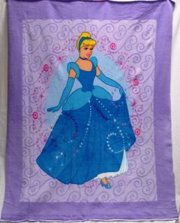Disneys Cinderella 2 Piece No Sew Fleece Blanket Kit