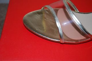 new claudia ciuti womens hebe gold sandal shoe 7 5