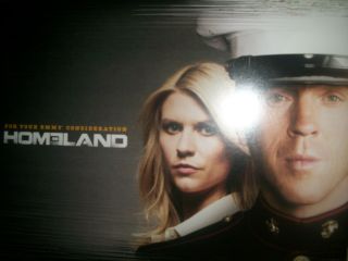 Homeland 2012 Emmy DVD 4EPISODES Claire Danes Damian Lewis