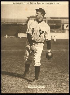 1909 M101 2 Sporting News Supplement Christy Mathewson