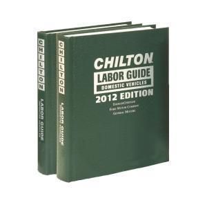 Chilton 216155 2012 Chilton Labor Guide Manual Set
