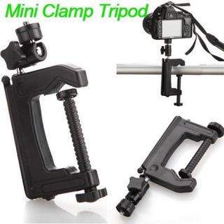 Mini Portable Clamp Tripod for Canon Nikon Sony Camera Camcorder DSLR