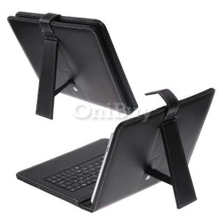 Clavier USB Et Couverture En Cuir Support Stylo Pour Tablettes PC 9 7
