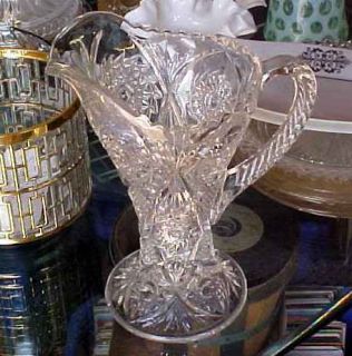  Imperial Glass Crystal Pitcher