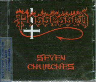 possessed seven churches factory sealed cd in english