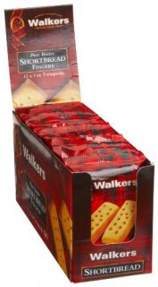 New Walkers Shortbread Fingers 1 oz Twin Packs Cookies 24 Count