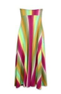 New With Tags Cia Maritima Beachwear Long Strapless Dress/Cover Up