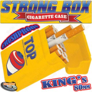 Strong Box Flip Cigarette Case King Size (Regular 80mm) Hard