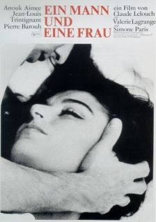 Claude Lelouch Un Homme Et Une Femme 1966 Postcard