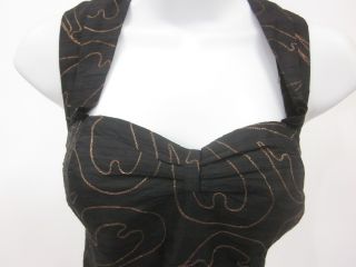 you are bidding on a new with tags mayda cisneros black bronze