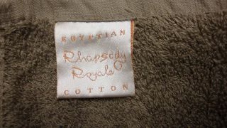 Chortex Rhapsody Royale Dark Brown 26x52 100% Egyptian Cotton Bath