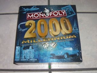 2000 MILLENNIUM EDITION MONOPOLY CLASSIC GAME   FACTORY SEALED NEW