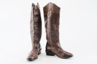 Civico Ten 9 5 10 Topeka Cowboy Boot Brown Leather Tall Western Shoe