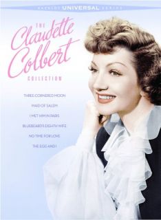 Claudette Colbert Collection New 3 DVD 6 Films 025195051408