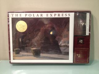 The Polar Express Set by Chris Van Allsburg 1989 Mixed Media Special