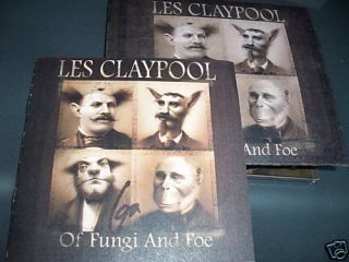 Les Claypool Signed CD of Fungi and FOE Primus RARE COA