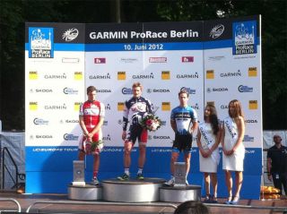 André Greipel (Lotto Belisol Team) topped the podium in front of