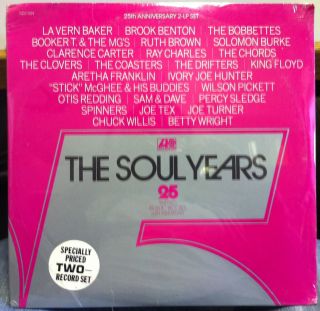 LP Various Atlantic Soul Years 1948 1973 SEALED SD 2 504 Vinyl 1973