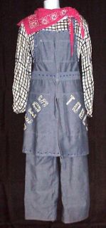  outfit complete made for clifton davis bib overalls dancers rip away