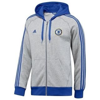 Adidas Chelsea CFC Soccer Club Zip Front Hoodie