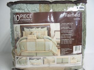 Victoria Classics Fairfield 10 PC Queen Comforter Set