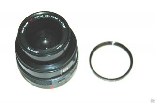   Maxxum 35 70mm F 4 0 Lens For SONY and Minolta DSLR Close up filter