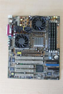 Asus A7M266 D 2 AMD Athlon MP 1900 CPUs 3GB RAM Motherboard CPU Combo