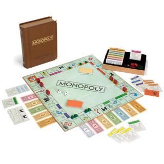 Monopoly Library Classic Book Edition Free US Shipping