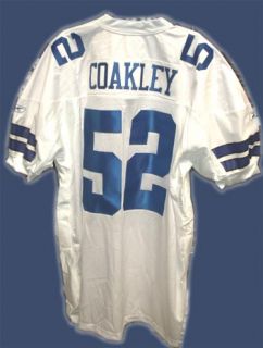 Dallas Cowboys Dexter Coakley NFL Authentic Jersey (Mens 60)
