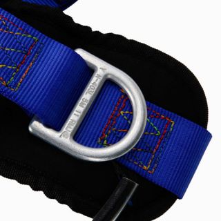 Outdoor Climbing Safety Harnesses Set Blue 300lb