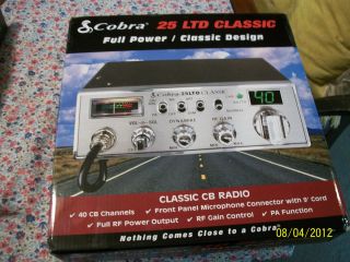 Cobra Electronics 25 40 Channels Base CB Radio