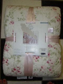 Simply Shabby Chic Cherry Blossom Full Queen Quilt Coverlet