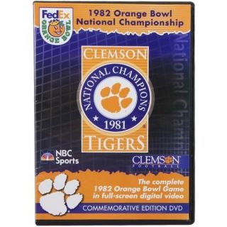 Clemson Tigers 1982 Orange Bowl Championship Game DVD