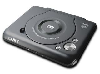 Coby DVD209 NTSC/PAL Ultra Compact Portable DVD Player +Remote