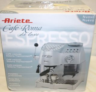 Ariete 1329 Cafe Roma Deluxe Semi Automatic Espresso Coffee Maker