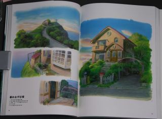 The Art of Ponyo on The Cliff Ghibli Book artbook Mint