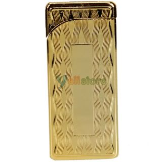  Gold Bar Style Refillable Butane Gas Cigarette Cigar Lighter