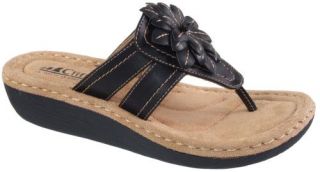 Cliffs by White Mountain Cove Floral Sandals Womens Thong Sandals Low