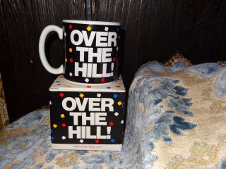 Over The Hill Mug Birthday New in Box