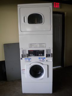 Speed Queen Coin Operated Stack Washer Dryer Propane Dryer