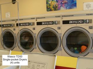 Complete Coin Op Laundry Washers Dryers for Laundromat