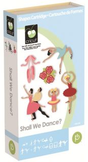 Cricut Circle Shall We Dance Exclusive Shapes Cartridge New for All