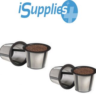  My K Cup Replacement Reusable Coffee Filter Baskets 4 Pack