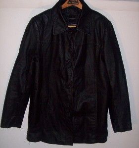 Womens Leather Jacket By Colebrook & CoSize M