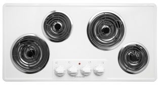  36 36 inch White Electric Coil Stovetop Cooktop FFEC3603LW