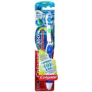 colgate 360 degree toothbrush sonic power soft 1 ea new removes more