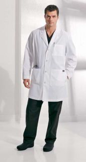New Landau 3124 Mens Lab Coat All Colors Medical Lab Coats All Sizes