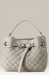 Burberry Quilted Lambskin Leather Hobo