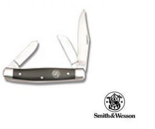 Collectible Smith & Wesson Stockman pocket knife Buffalo horn handle